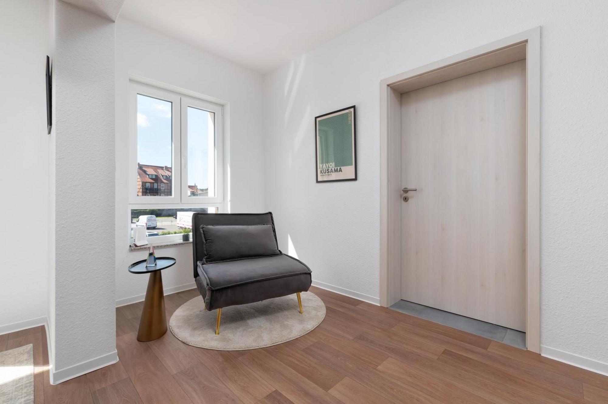 Design-Wohnung, Altstadt, Parkplatz, Netflix Quedlinburg Exterior photo